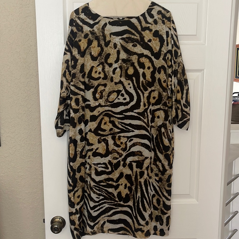 Leopard dress 12-14
